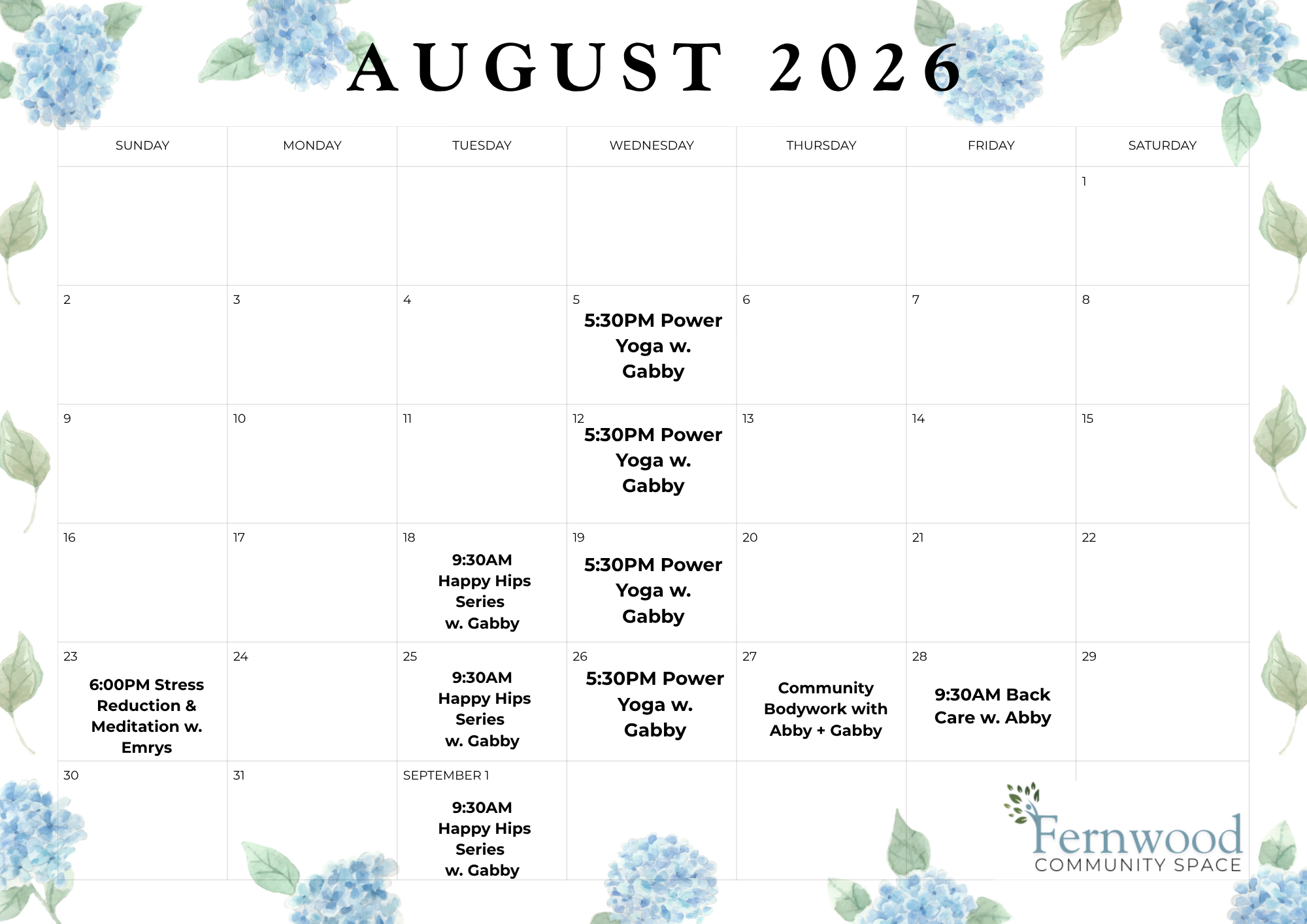 final aug calendar